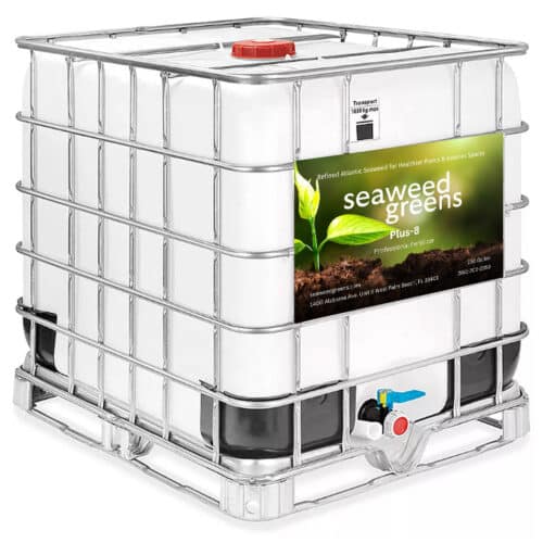 PLUS 8 – Professional Fertilizer 250 Gallon Tote (Steel Pallet)